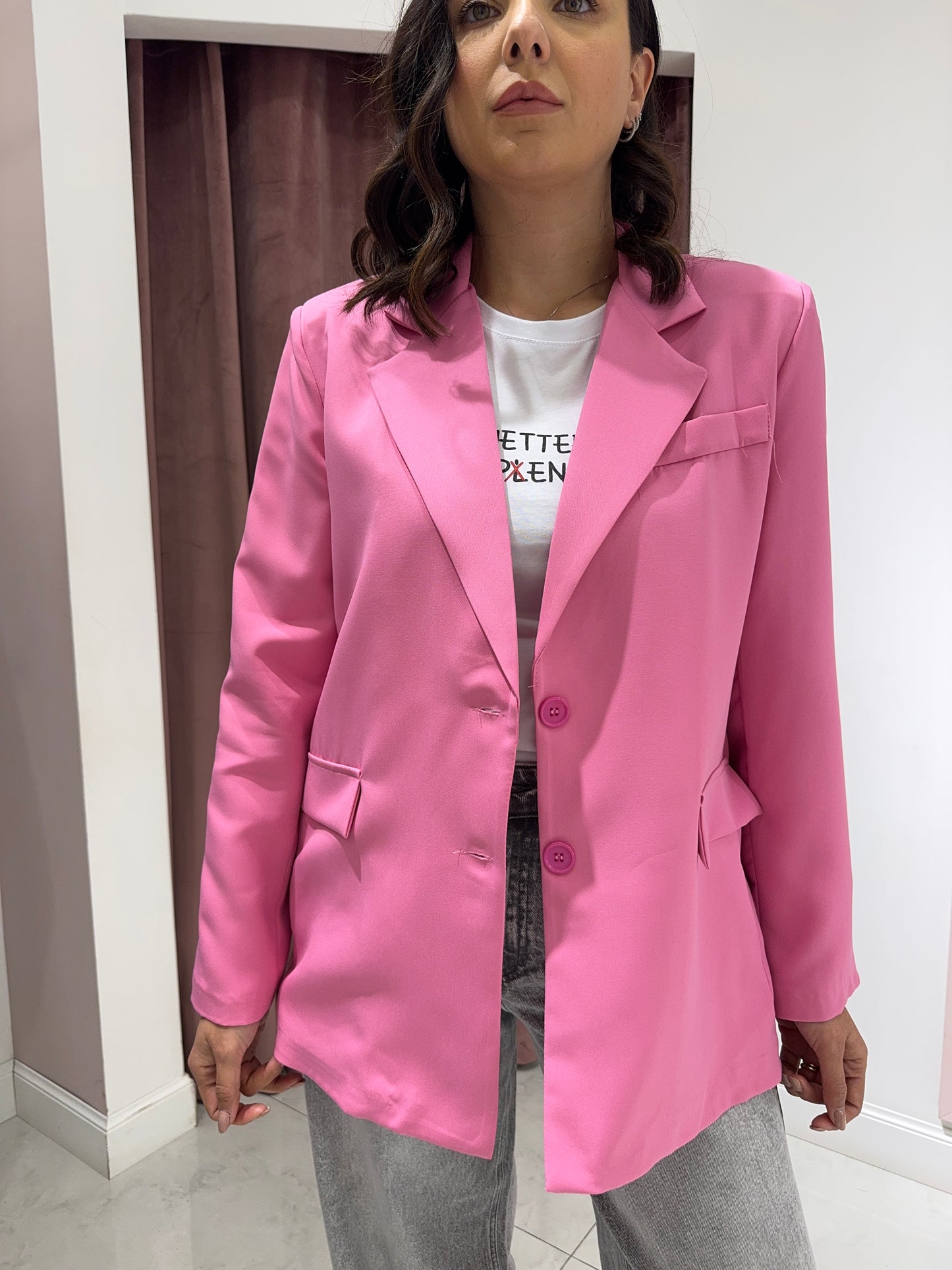 Blazer Fiocco - Rosa