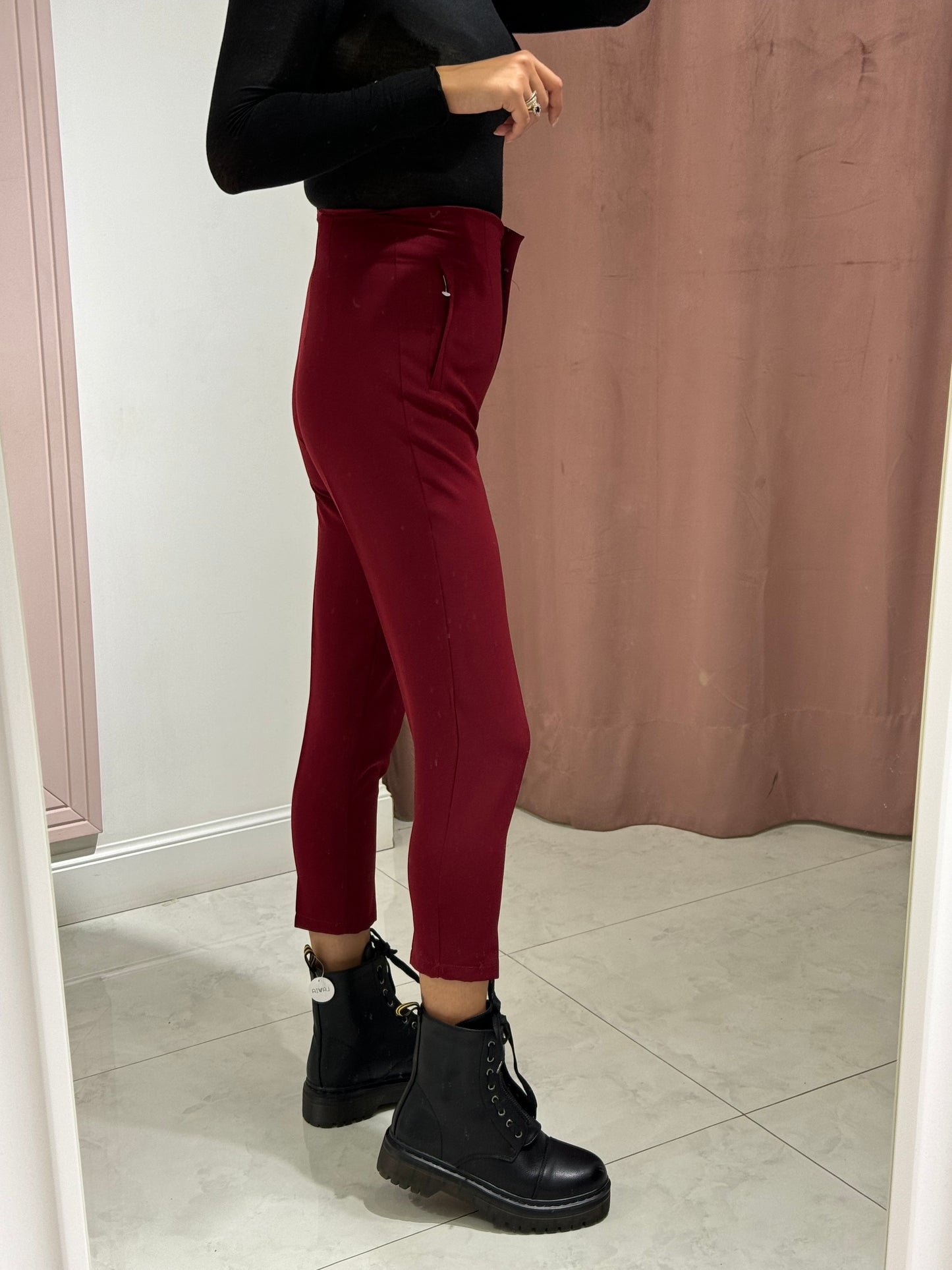 Pantalone Bustier - Bordeaux