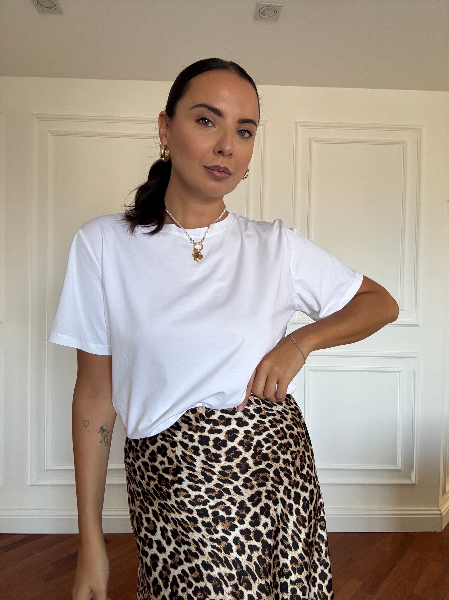 T-shirt basic - bianco