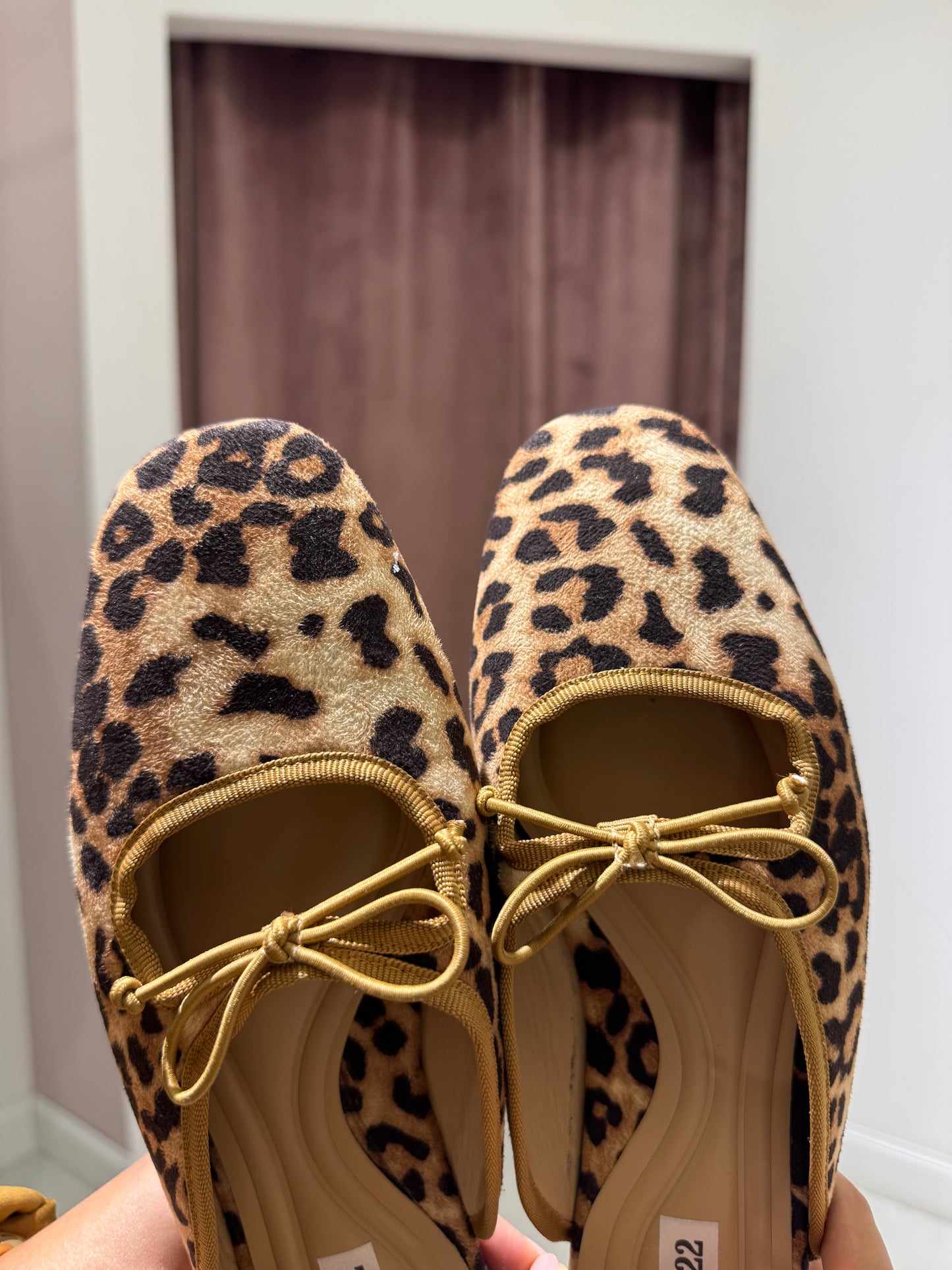 sabot simil camoscio - animalier