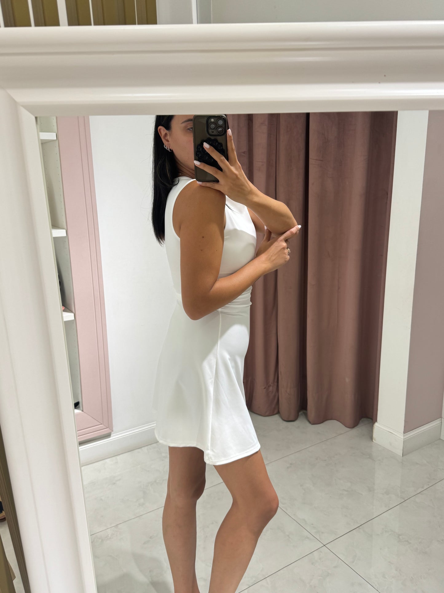 Abito lycra Cindy - bianco