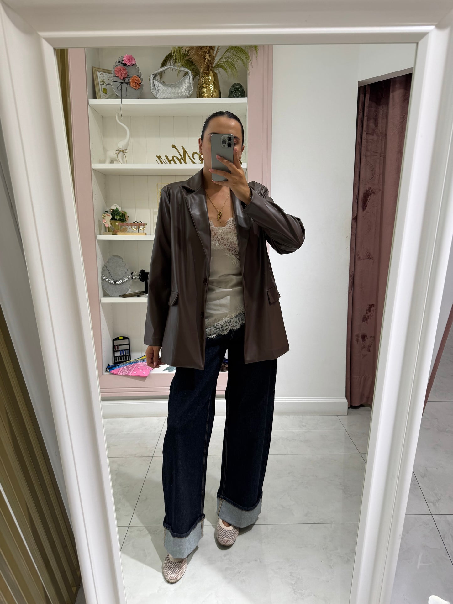 Jeans baggy lavaggio 0