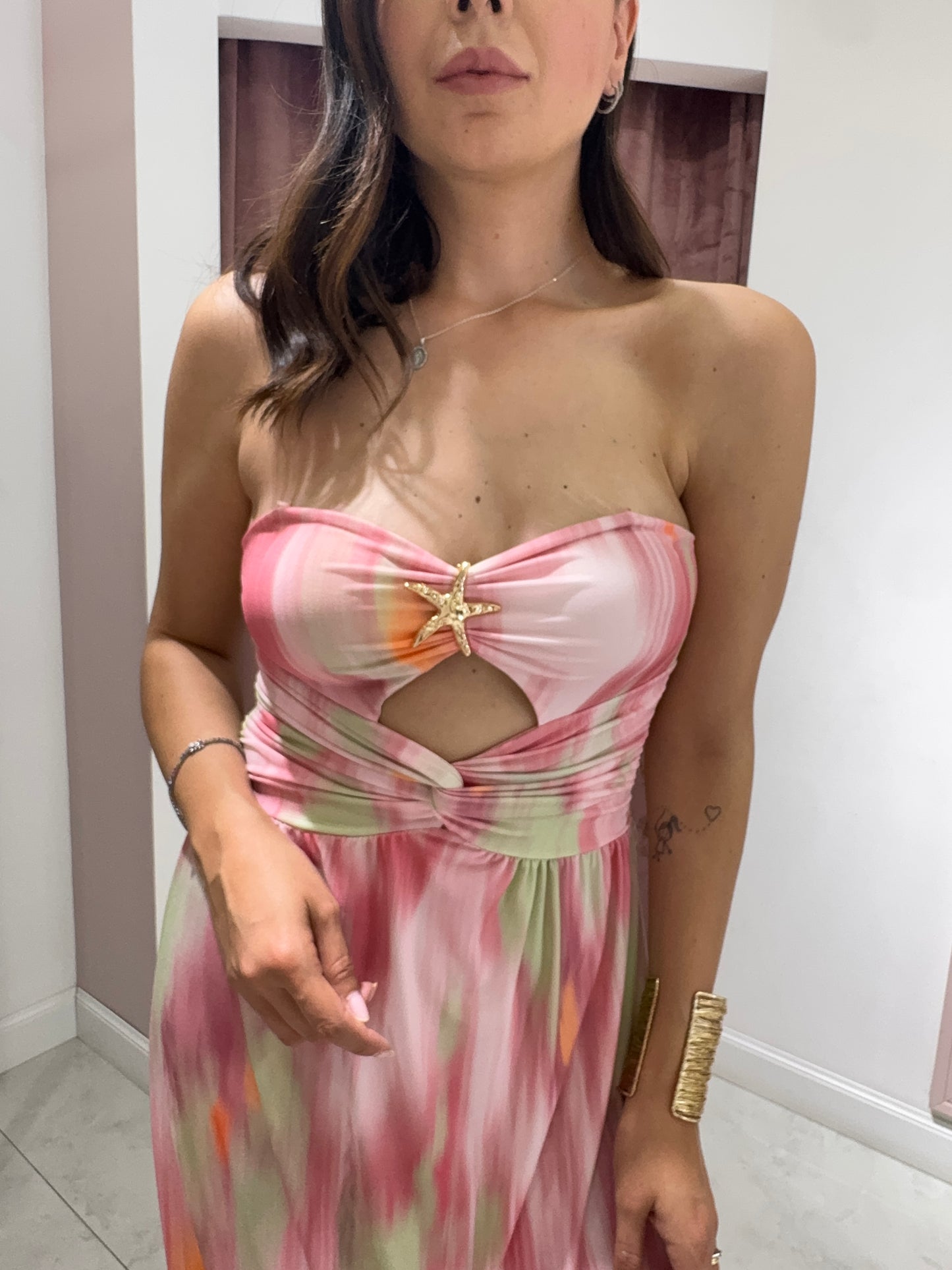 Abito star - rosa