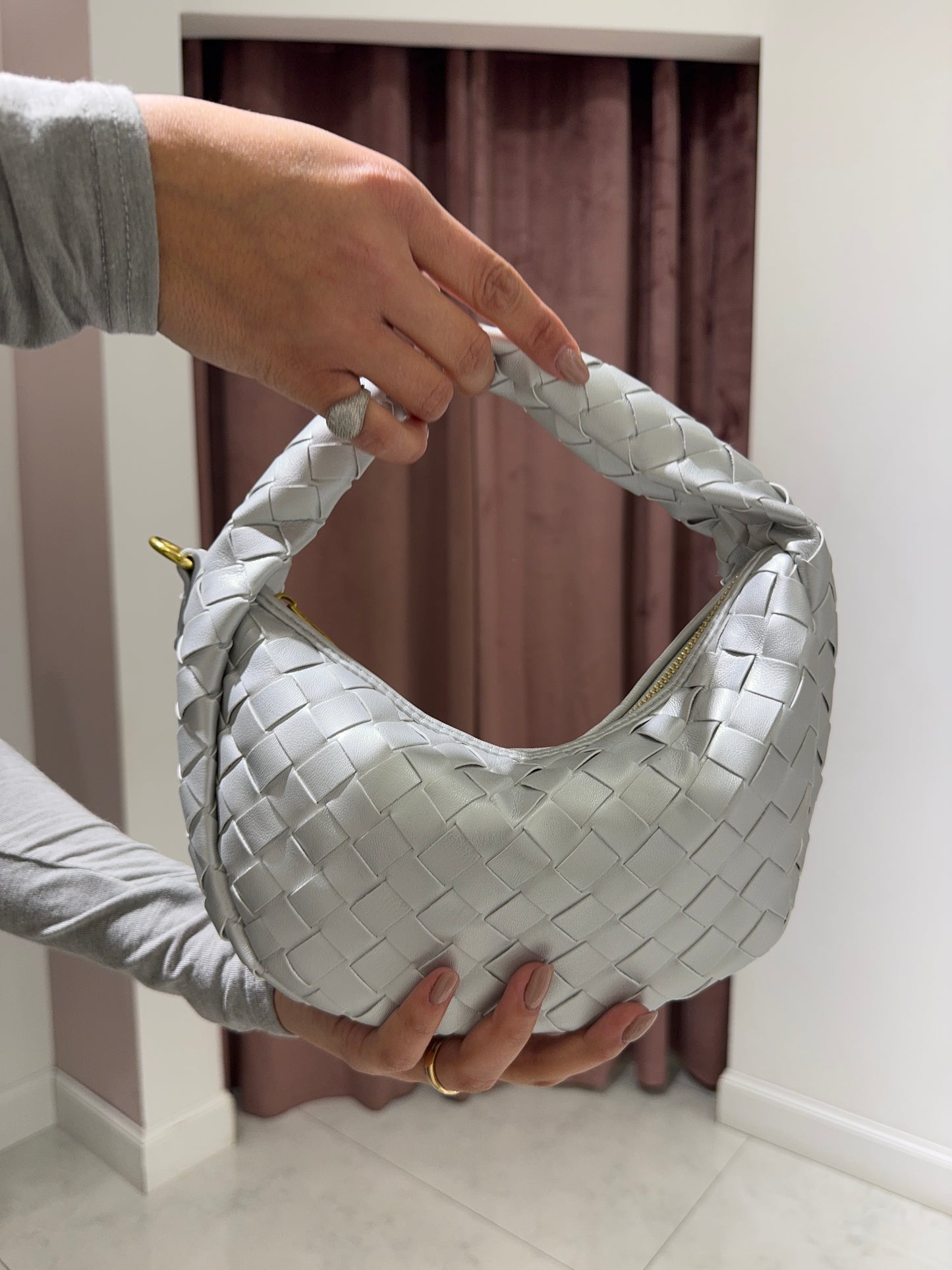 Bag Bottega - Silver