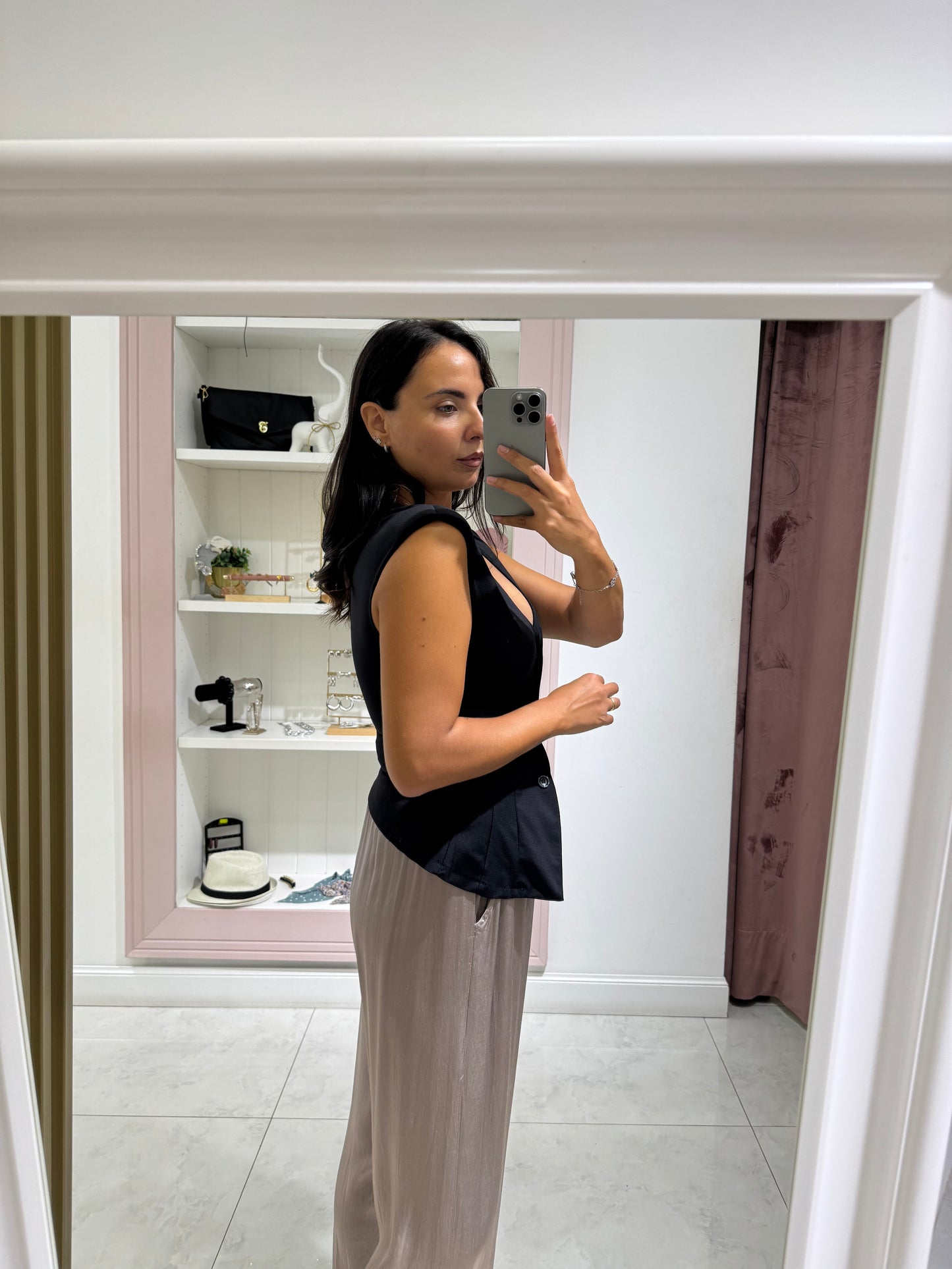 Gilet basic - nero