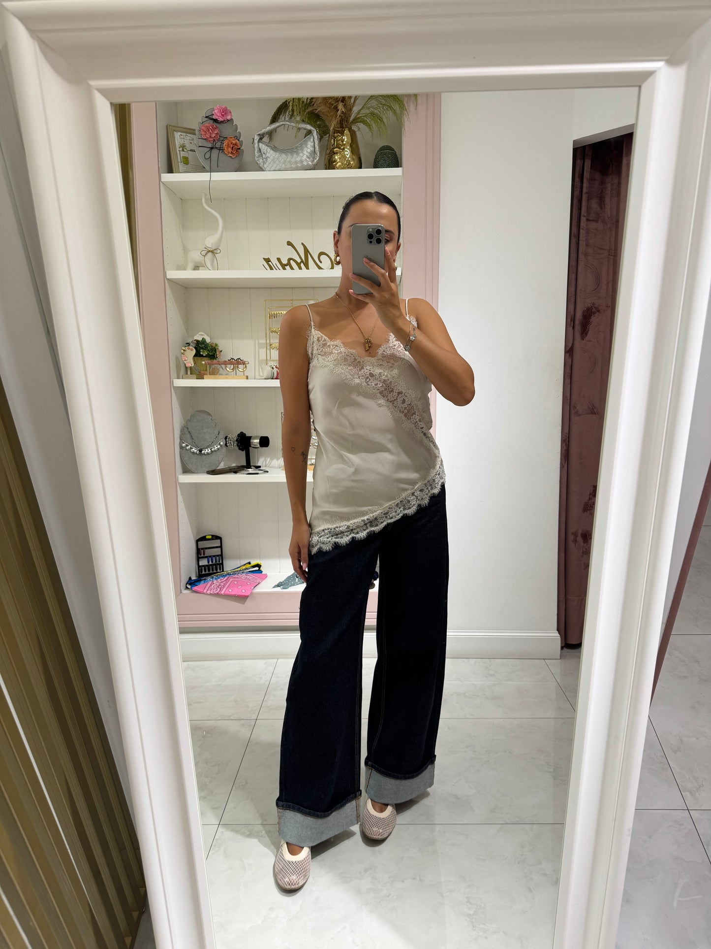 Jeans baggy lavaggio 0