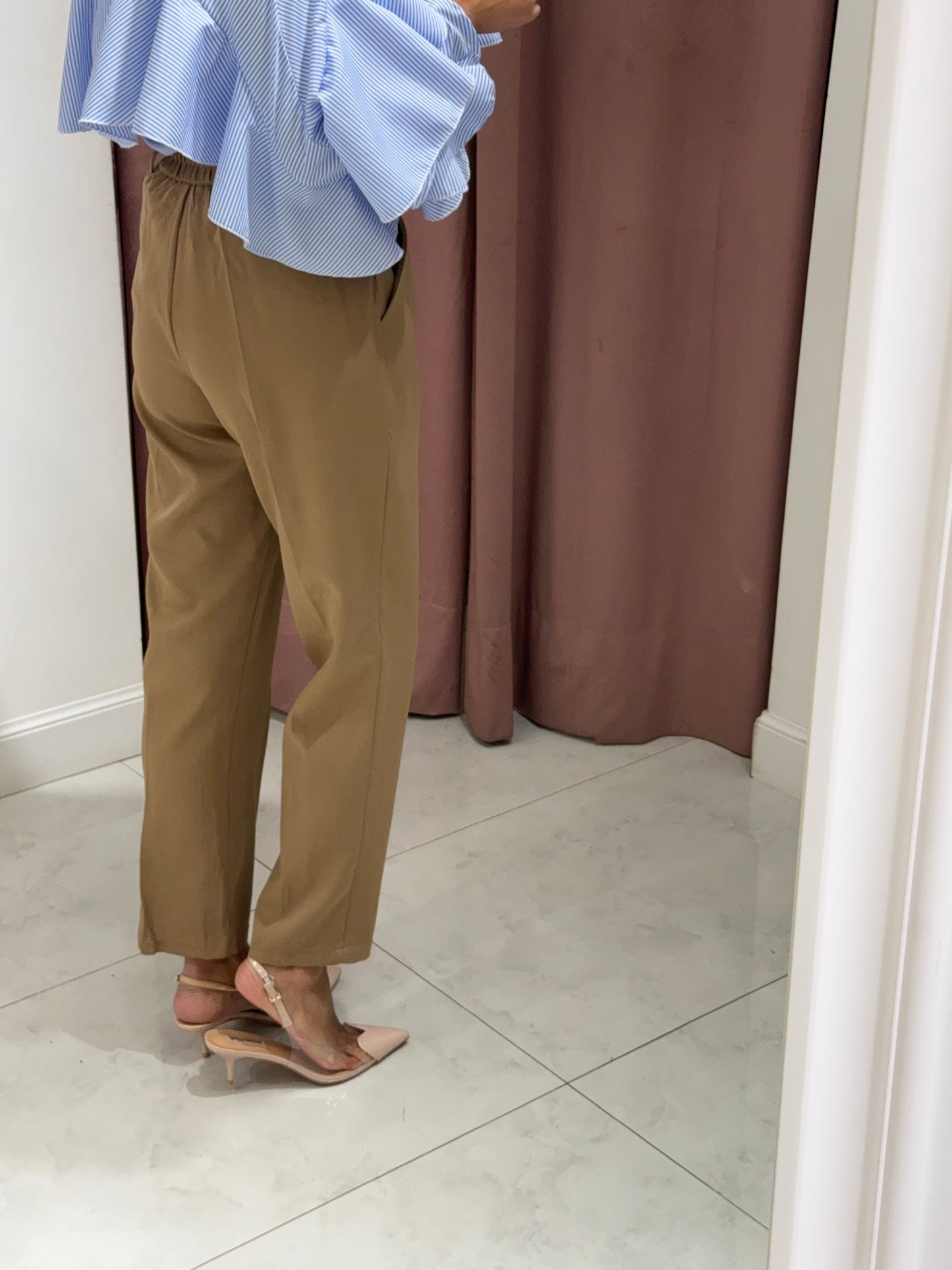 Pantalone classy - camel