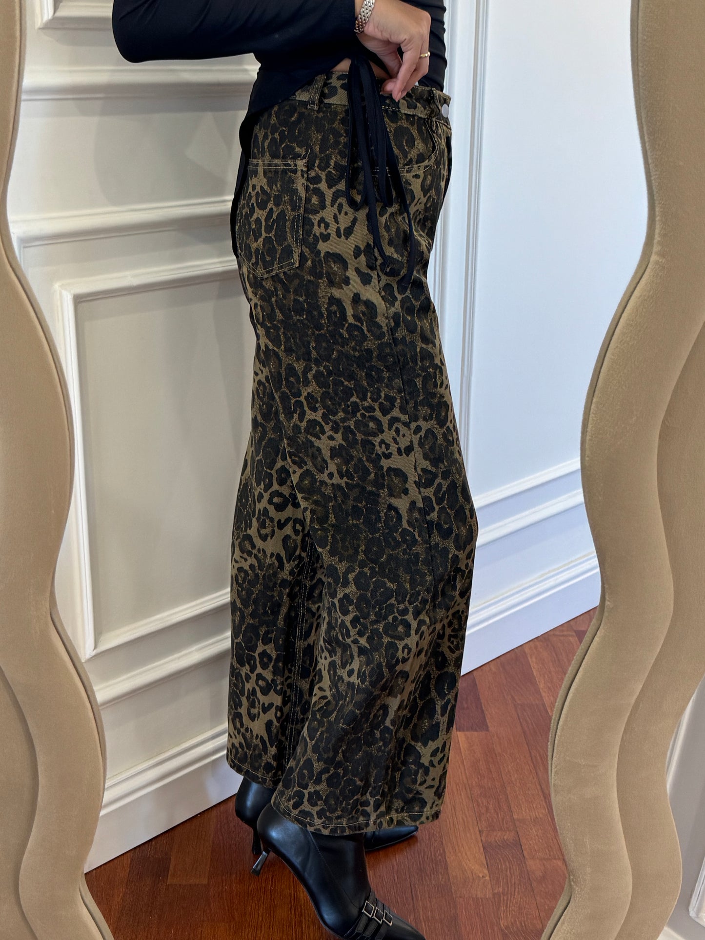 Jeans palazzo Leo