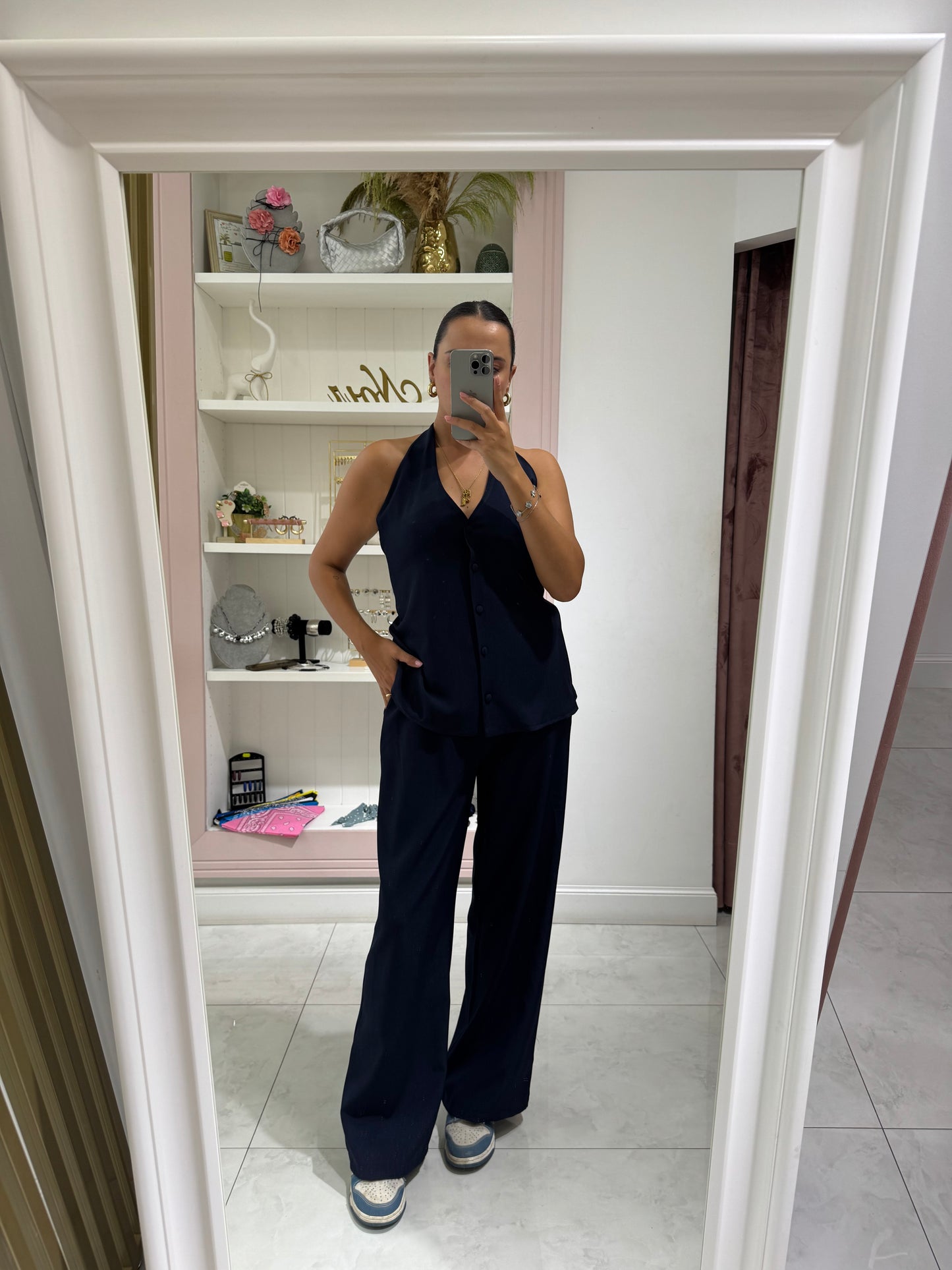 Tailleur Cristel - blu navy