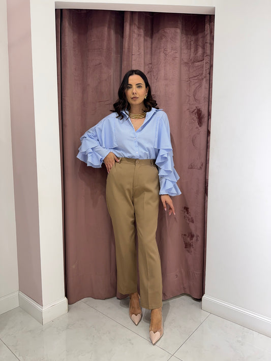 Pantalone classy - camel