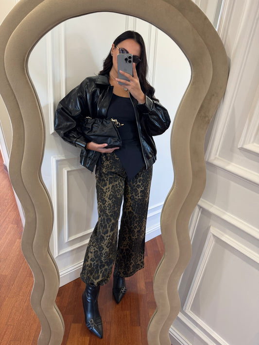 Jeans palazzo Leo