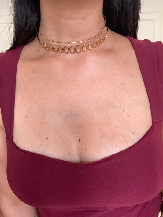 Collana rigida - oro