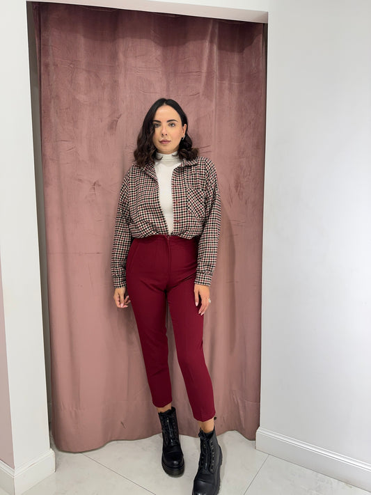 Pantalone Bustier - Bordeaux