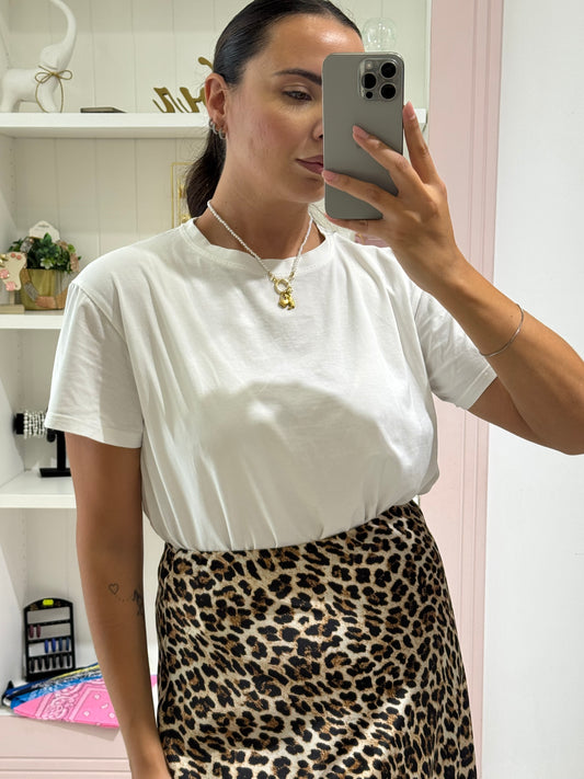 T-shirt basic - bianco