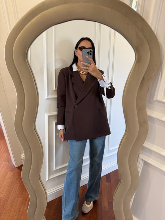 Jeans gamba dritta sabbiato