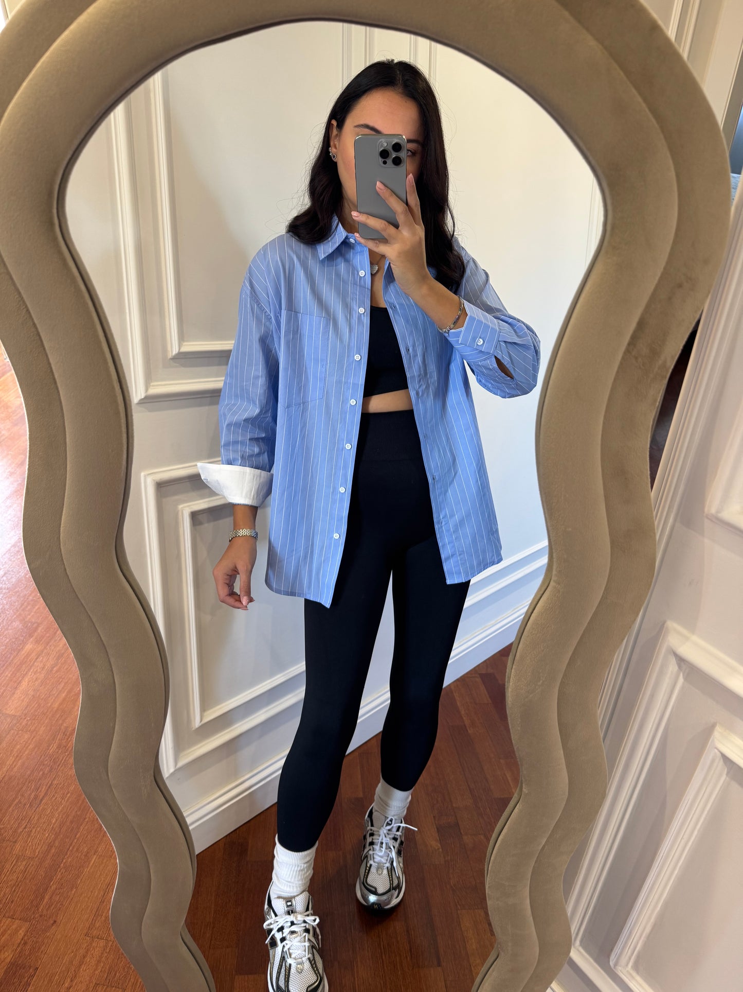 Camicia mille righe Paola