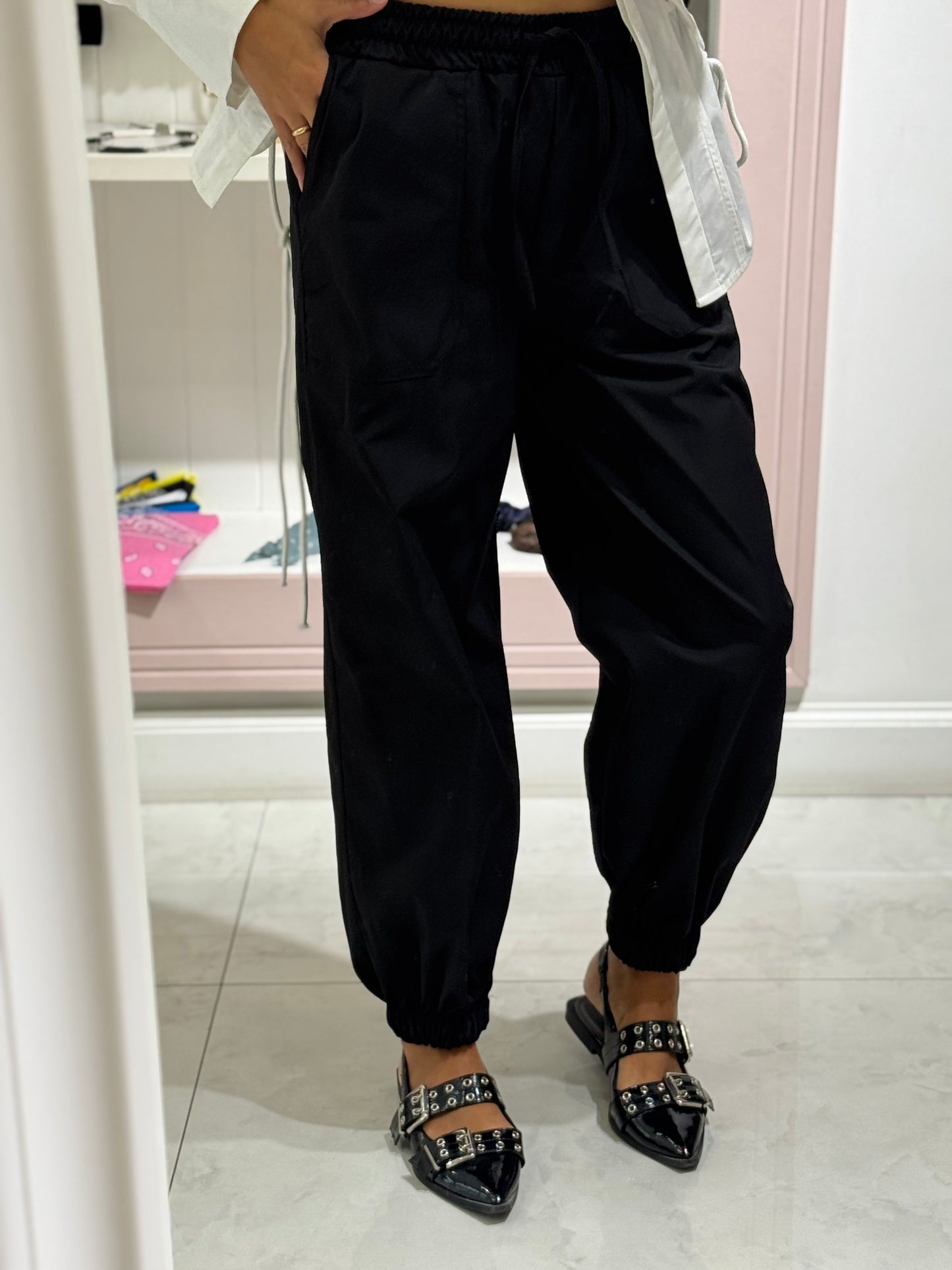 Pantalone ballon street - nero