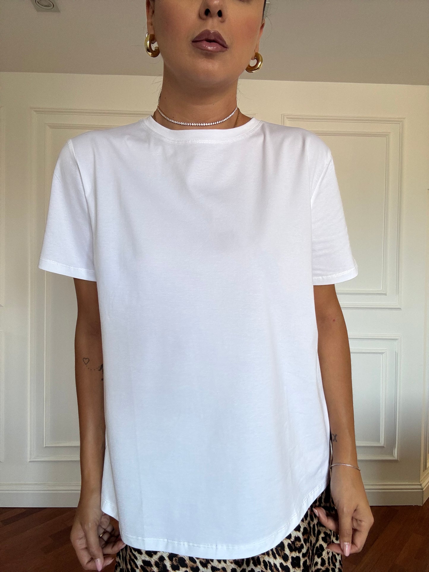T-shirt basic - bianco