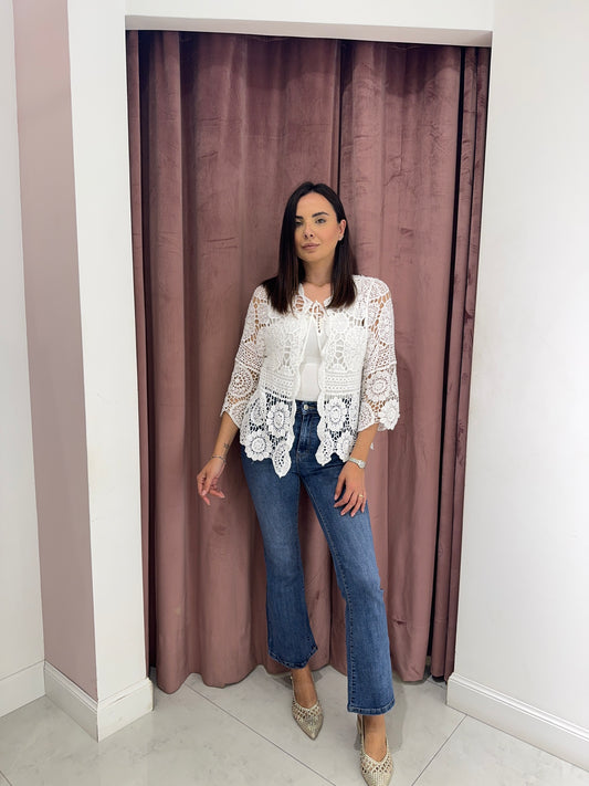 Jeans trombetta - Laveggio scuro