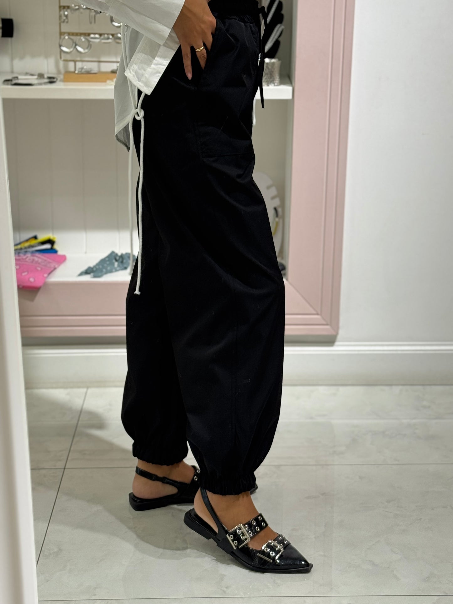 Pantalone ballon street - nero