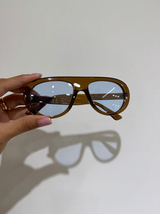 Sunglasses lente azzurra