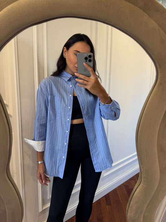 Camicia mille righe Paola