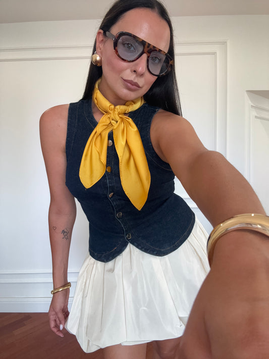 Foulard  - ocra