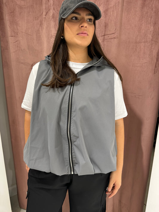 Gilet bomber  Tecnico - Grigio