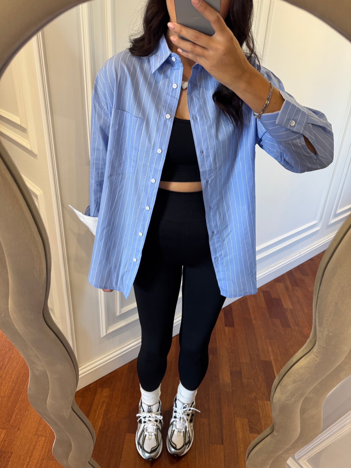 Camicia mille righe Paola