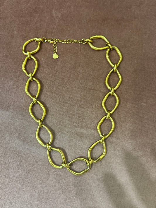 Collana rombi - oro